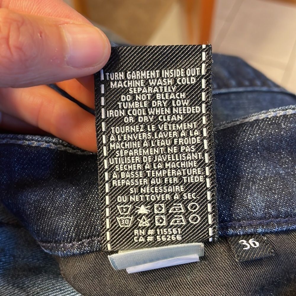 7 For All Mankind mens the straight jeans - Picture 10 of 12